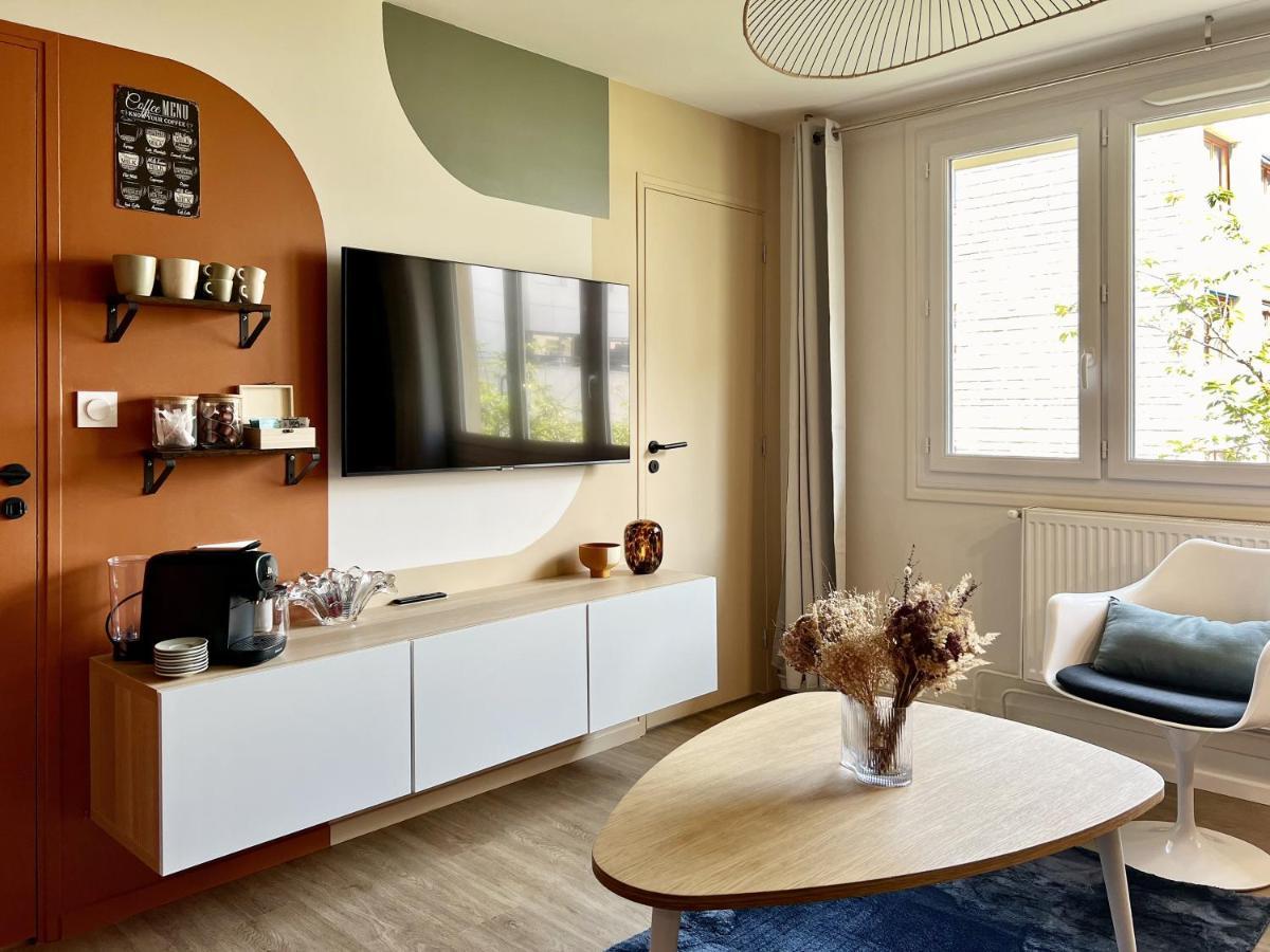 L'Arc-En-Ciel Scandinave - Sejour Unique Et Design Au Coeur De Rouen Eksteriør billede