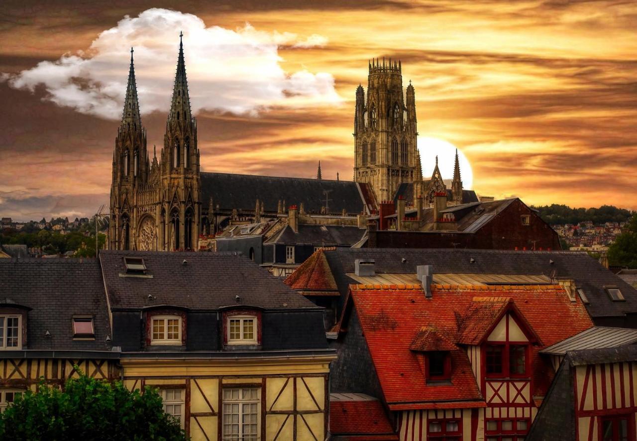 L'Arc-En-Ciel Scandinave - Sejour Unique Et Design Au Coeur De Rouen Eksteriør billede