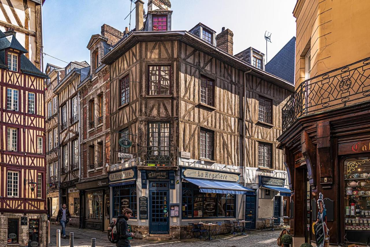 L'Arc-En-Ciel Scandinave - Sejour Unique Et Design Au Coeur De Rouen Eksteriør billede